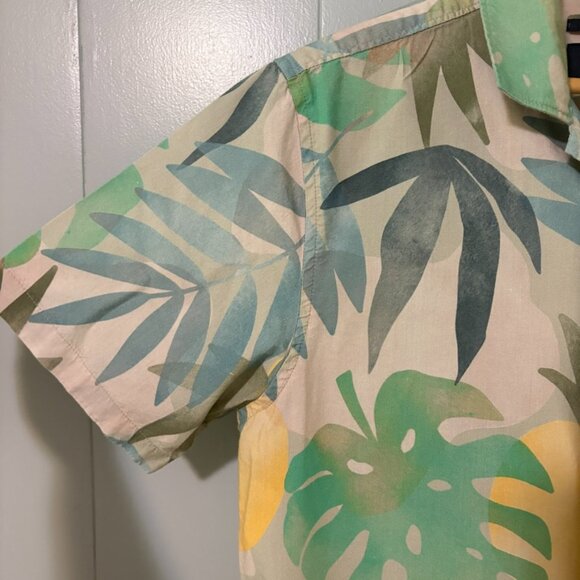 Roark Gonzo de Palmas Short Sleeve Button Down Shirt Small Colorful Cotton - Picture 7 of 14